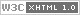Valid XHTML 1.0 Transitional